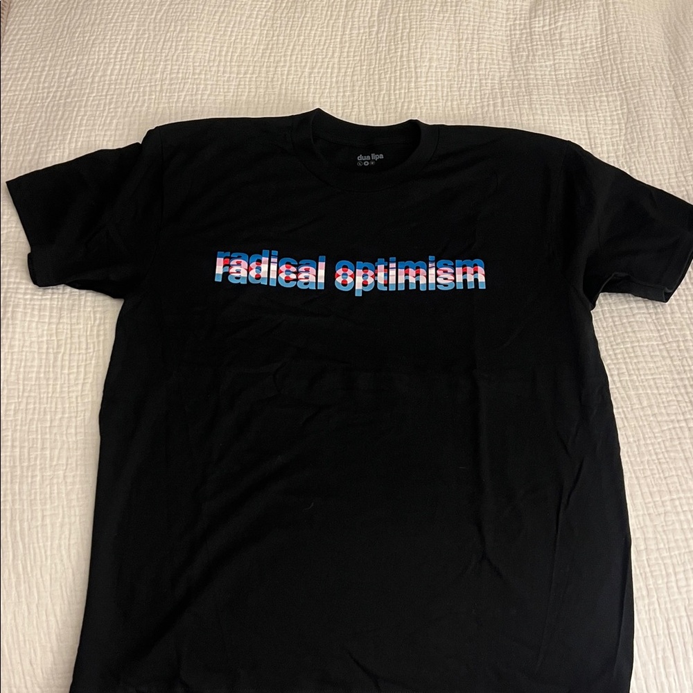 Official Dua Lipa Radical Optimism Dated Tour Tee